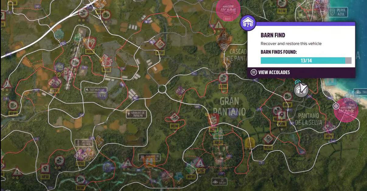 Forza Horizon 5 Barn Finds Locations Guide