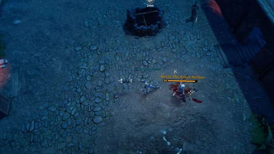 V Rising Keely, the Frost Archer Location, Boss Fight