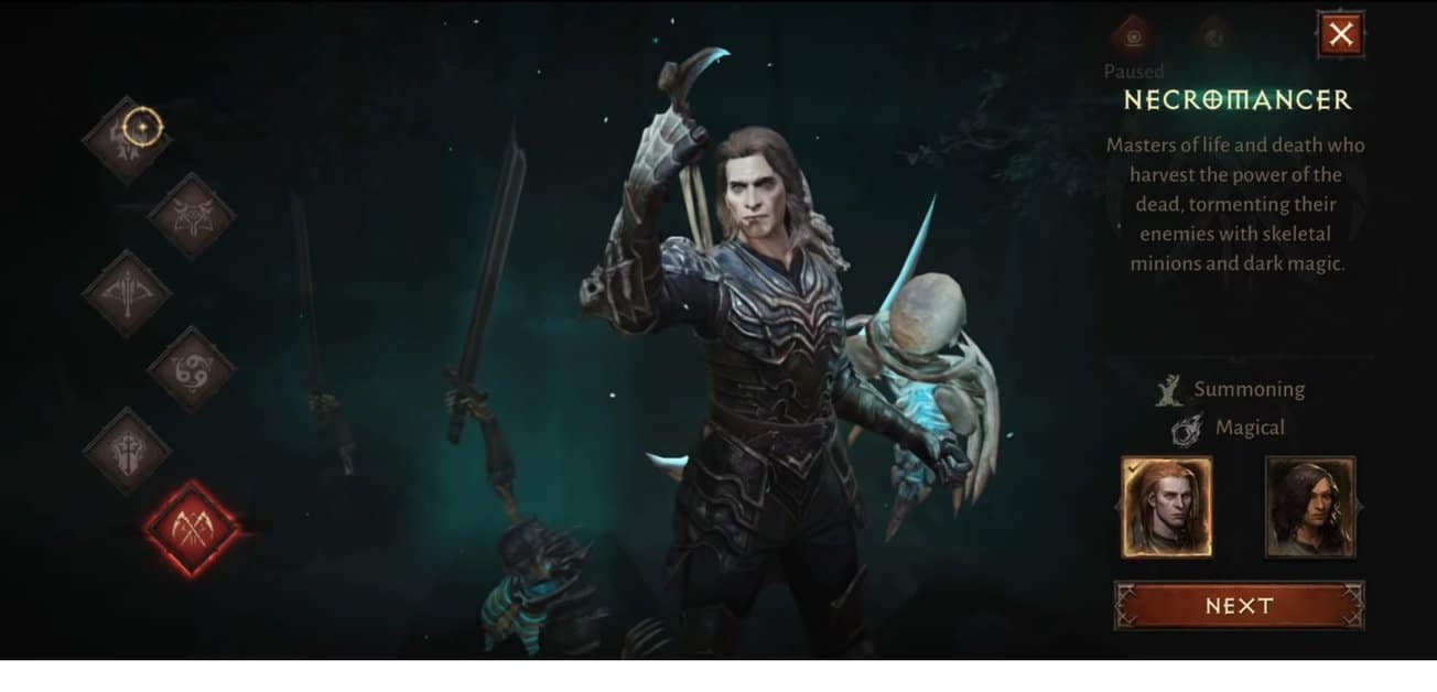 Diablo Immortal Necromancer Build Best Skills, Gems, Weapons, Armor Sets