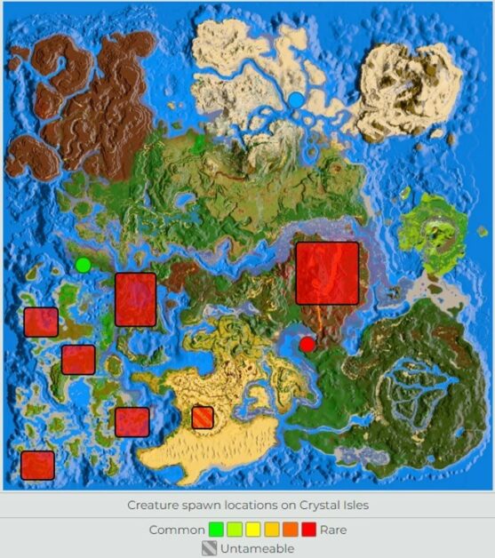 Ark Crystal Isles Alpha Blood Crystal Wyvern Location and Taming