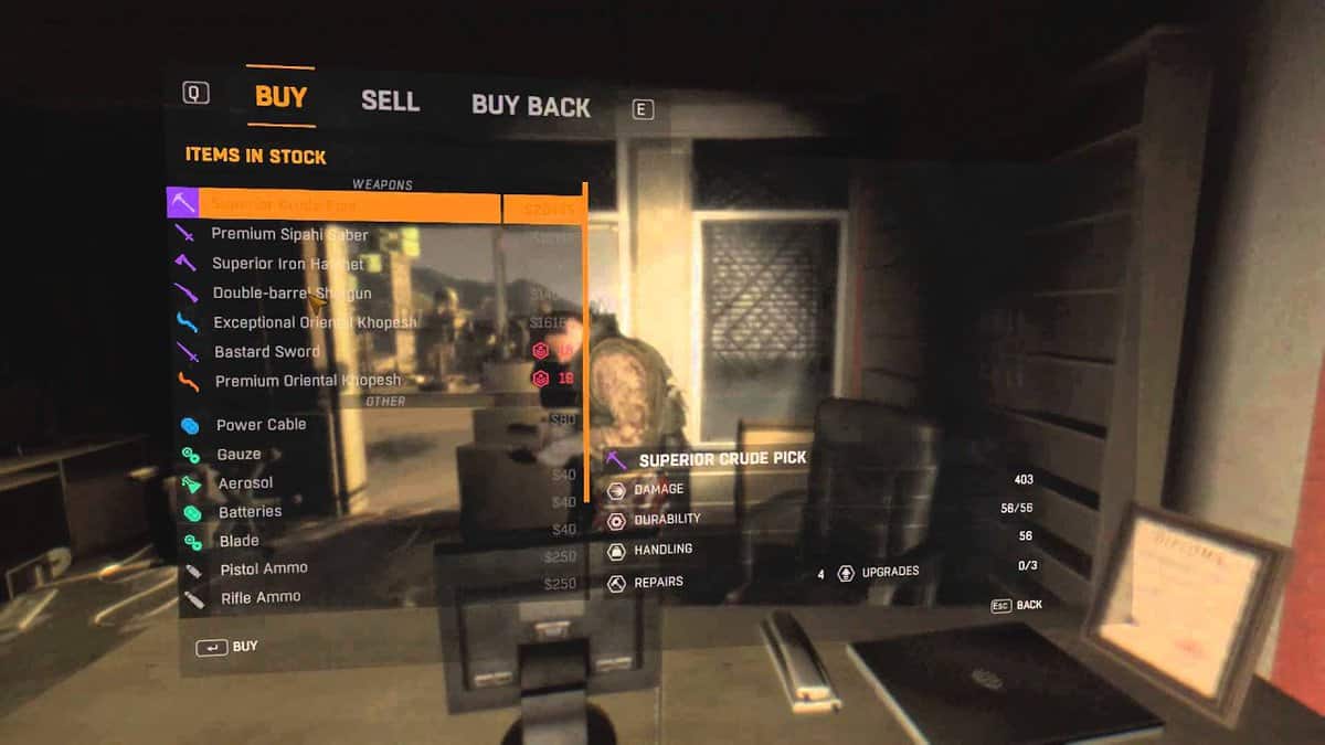 Dying Light Crafting Components Farming Locations Guide