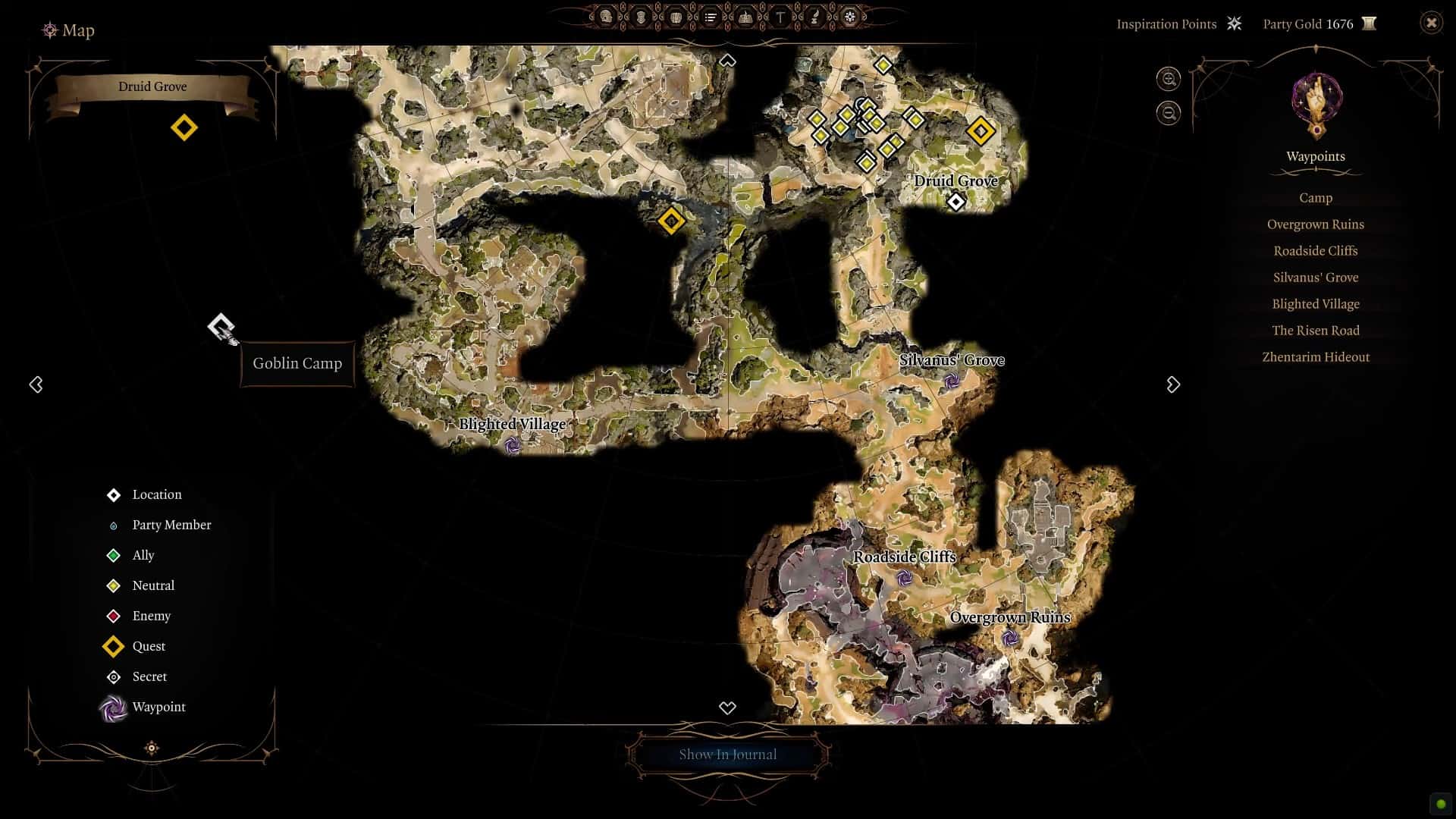 Baldur S Gate Enhanced World Map