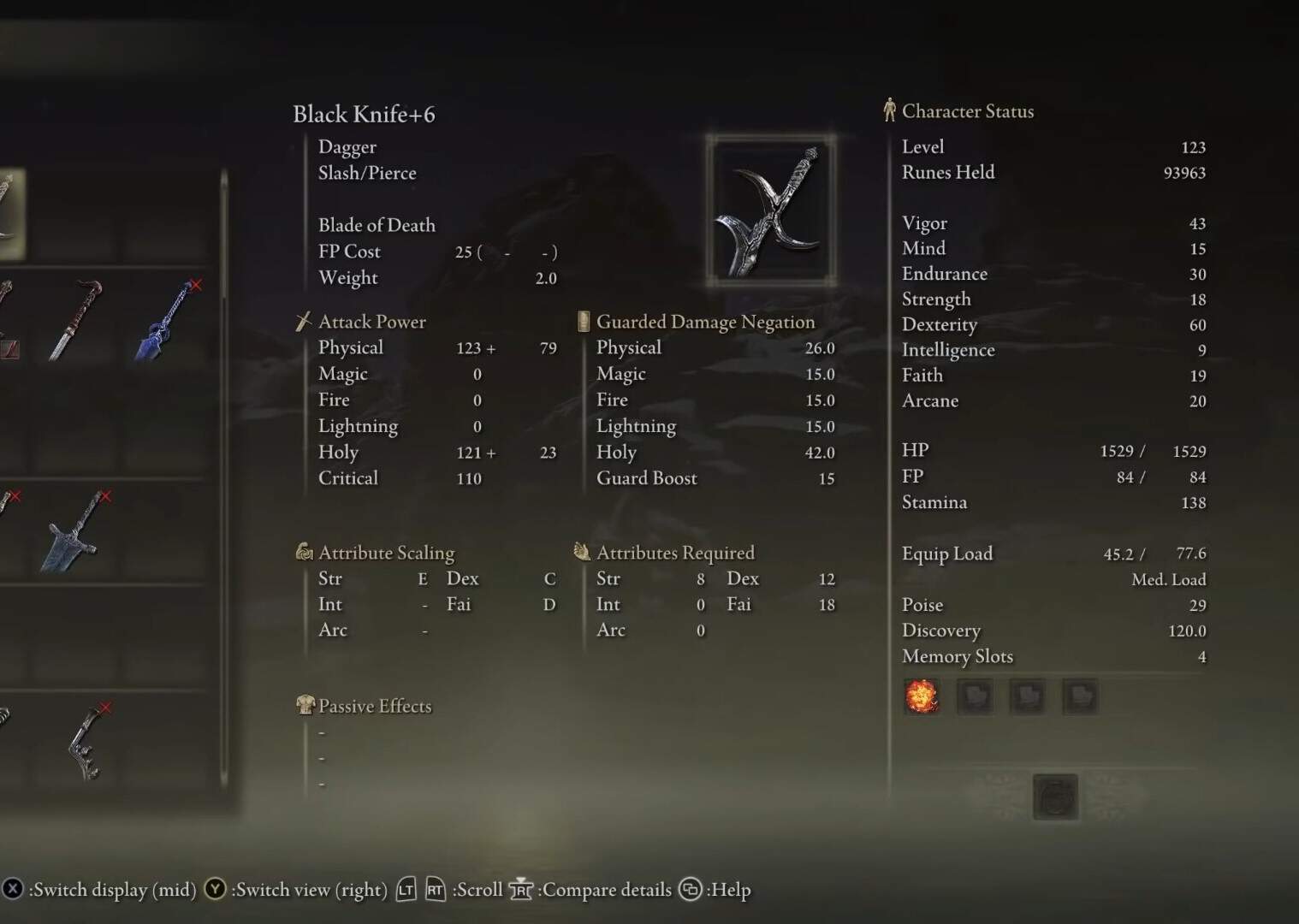 Elden Ring All Dagger Locations