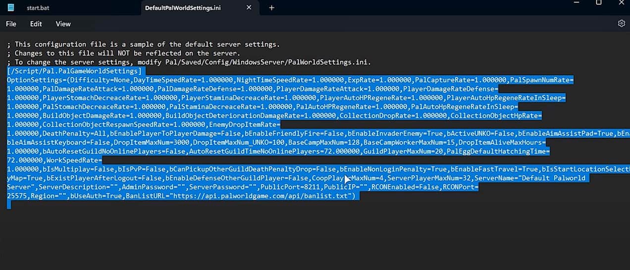 Palworld Dedicated Server Setup Guide