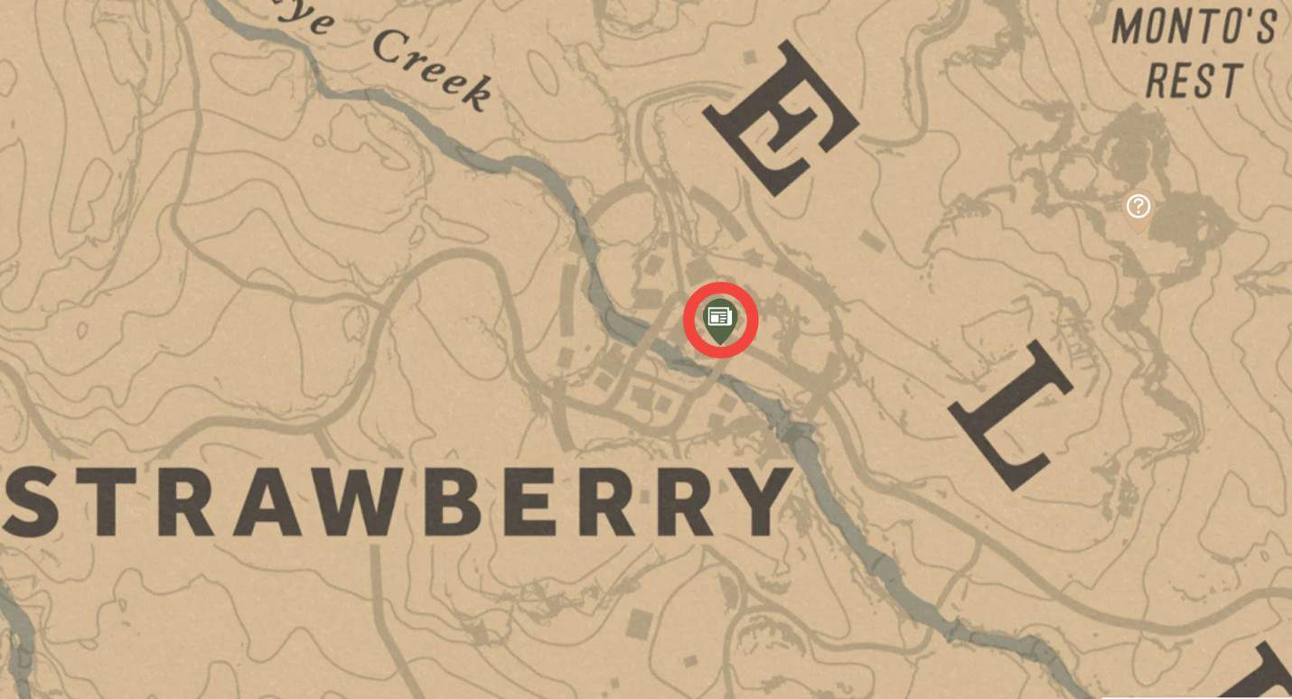 Guide de localisation des vendeurs de journaux Red Dead Redemption 2