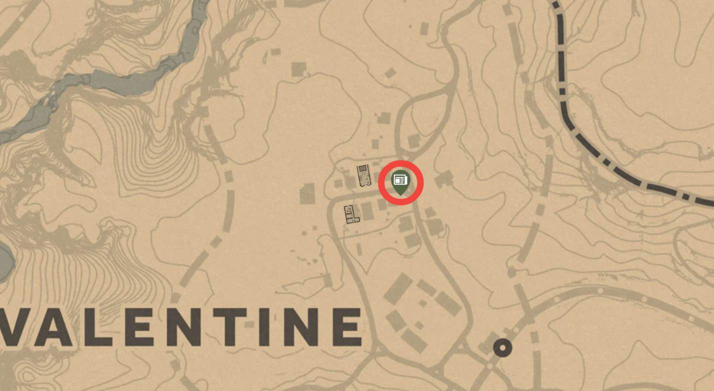 Guide de localisation des vendeurs de journaux Red Dead Redemption 2