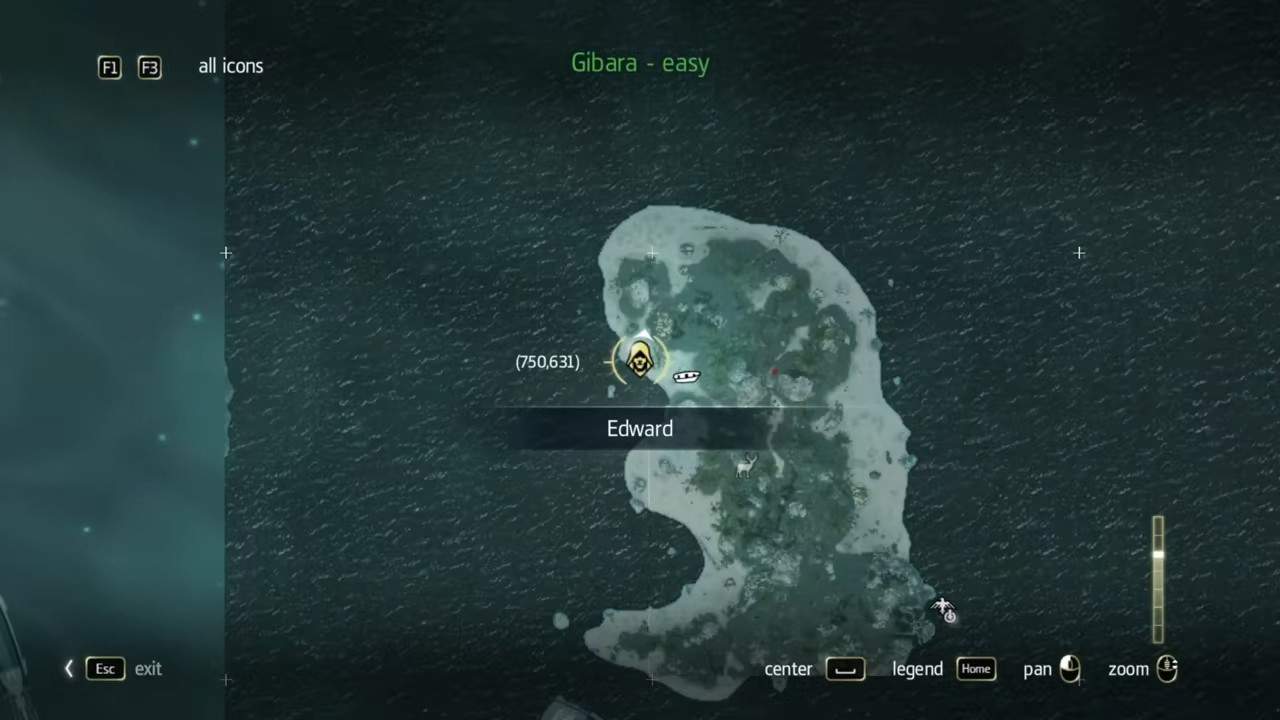 Assassin’s Creed 4 Black Flag Buried Treasure Locations and Maps