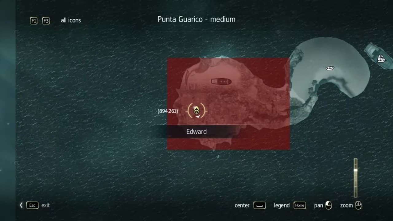 Assassin’s Creed 4 Black Flag Buried Treasure Locations and Maps