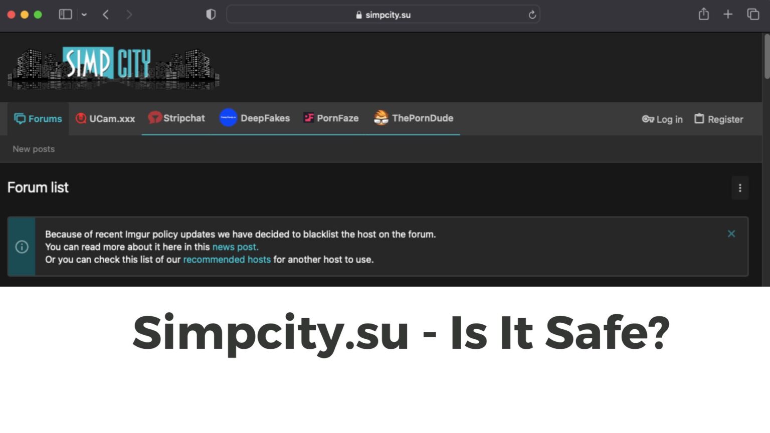 Simpcity.su É seguro? [Remoção]