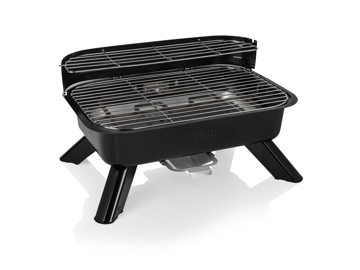 HYBRID Grills Elektrogrill & Holzkohlegrill für Balkon Garten Camping