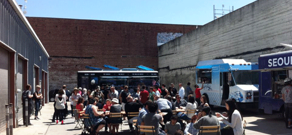 New food truck stop Mission Dispatch SF Station