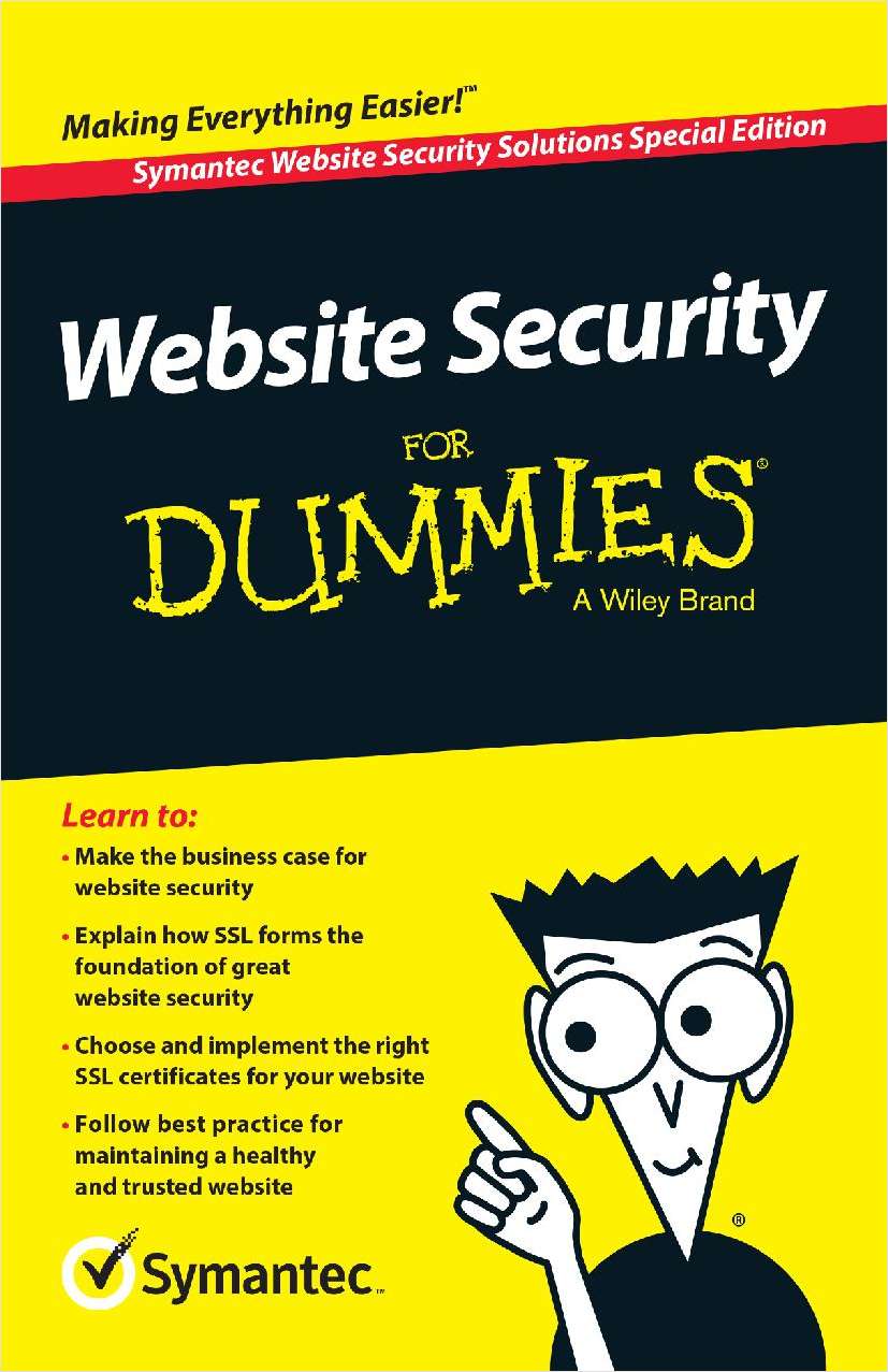 Free Website Security for Dummies (100 discount