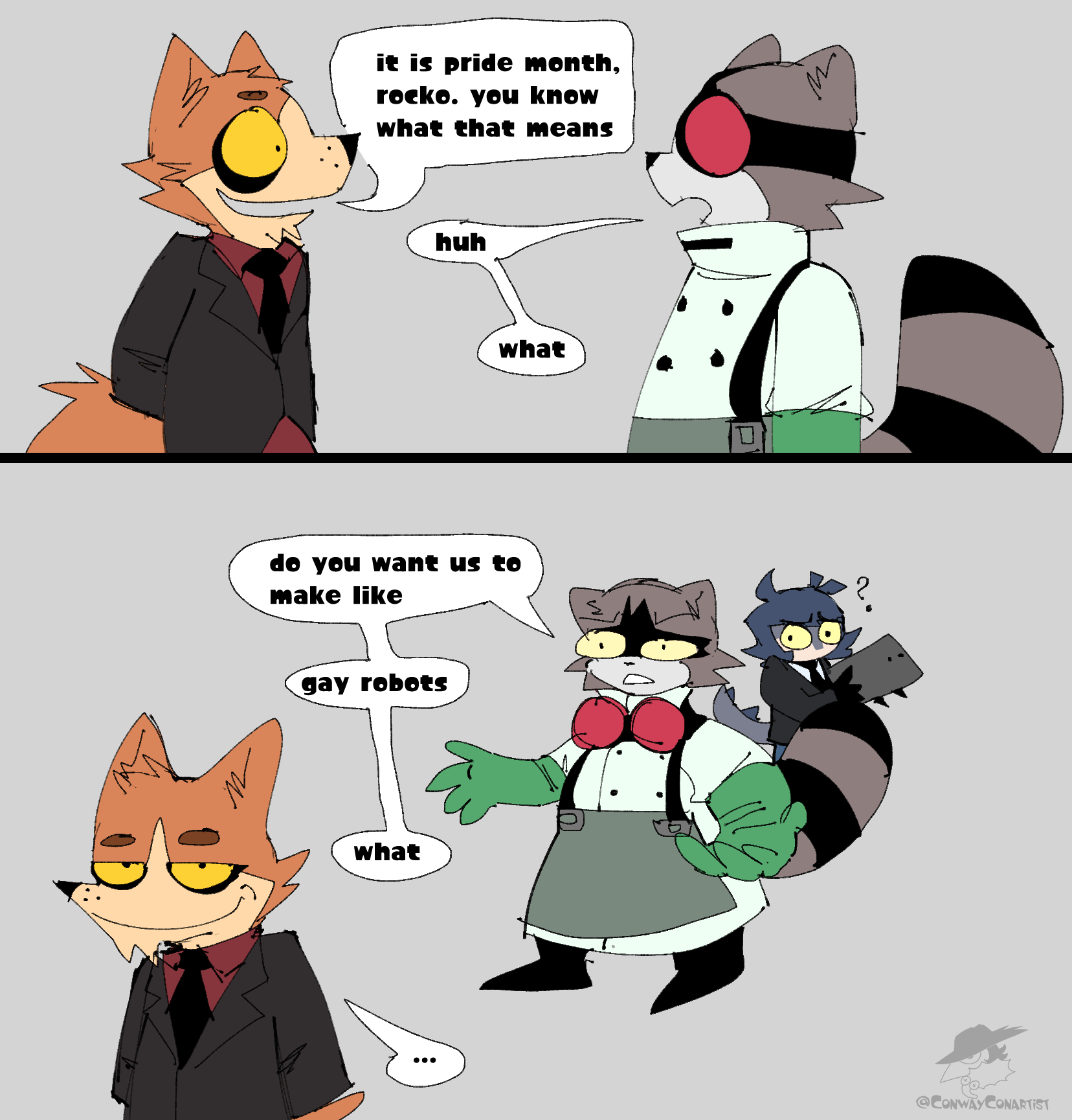 gay robots by @Trevor – Sheezy.Art