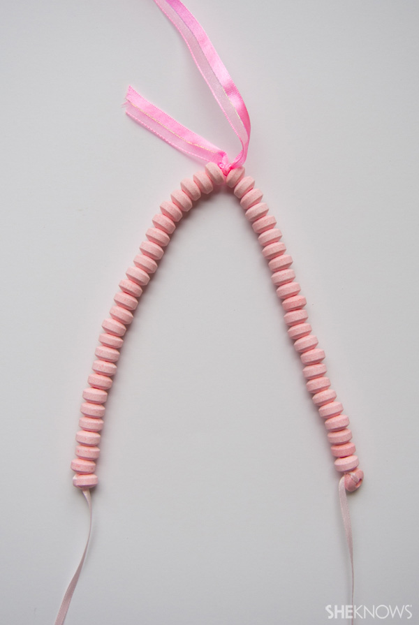 DIY edible candy bra