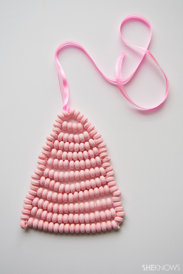 DIY edible candy bra