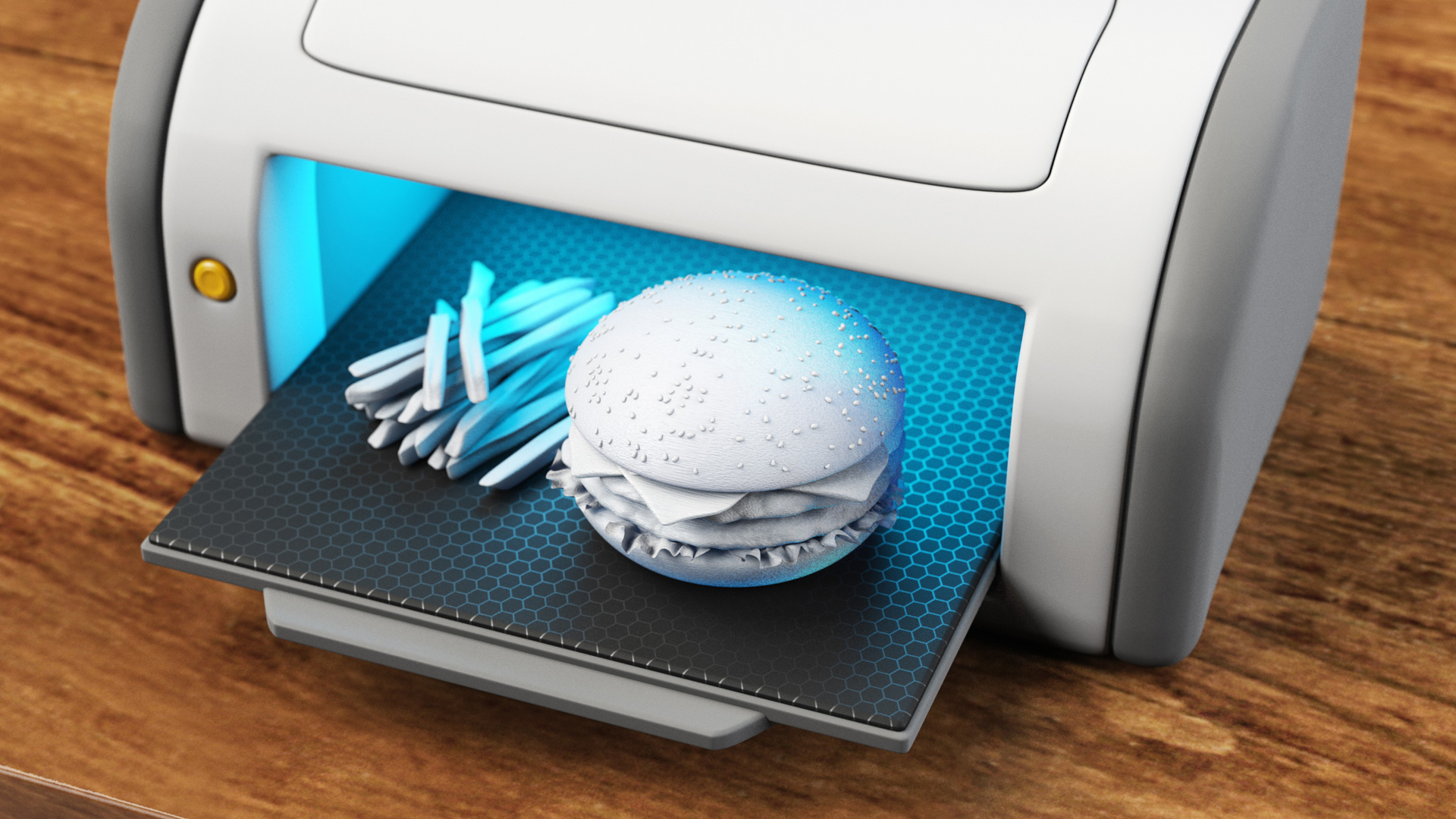 3D printers make food prep easy