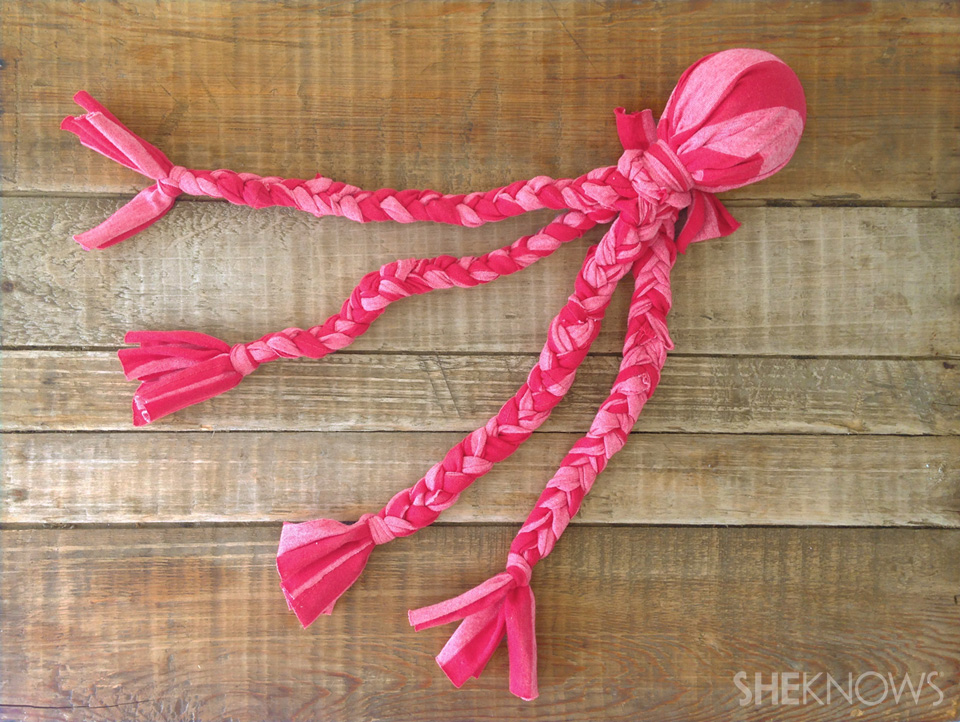 Your dog will love this DIY tug toy