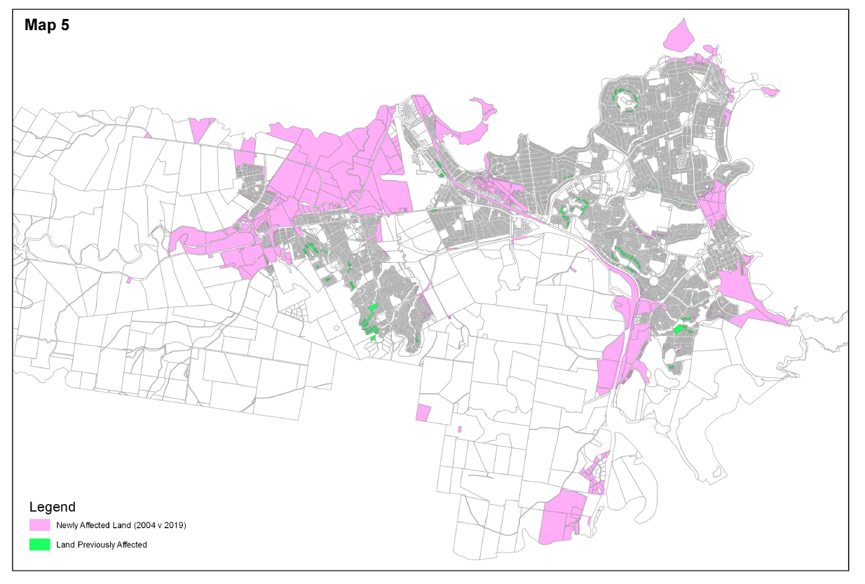 Bushfire Prone Land Map Bush Fire Prone Land Shellharbour Council