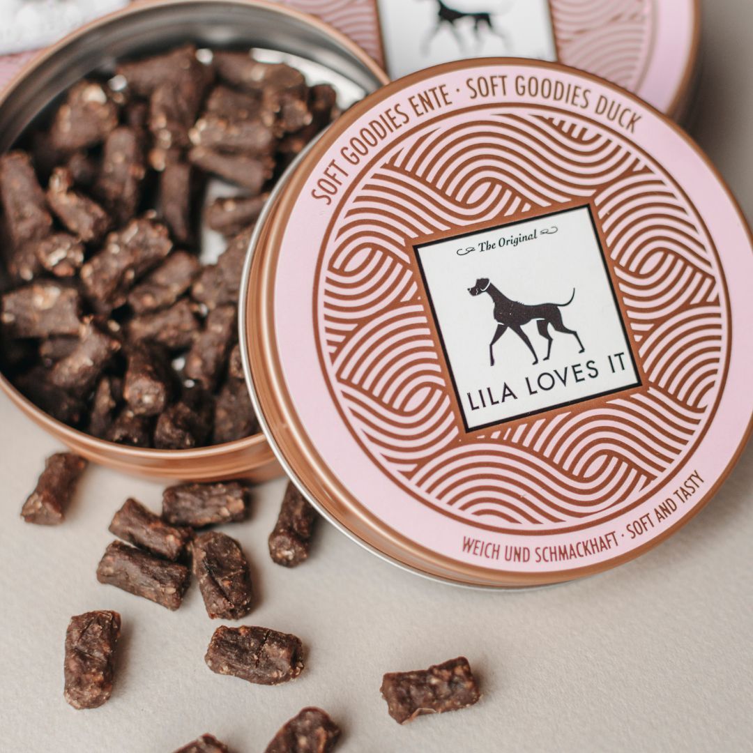 SoftBites EntenGoodiesNachfüllpackung LILA LOVES IT 350 g Shop