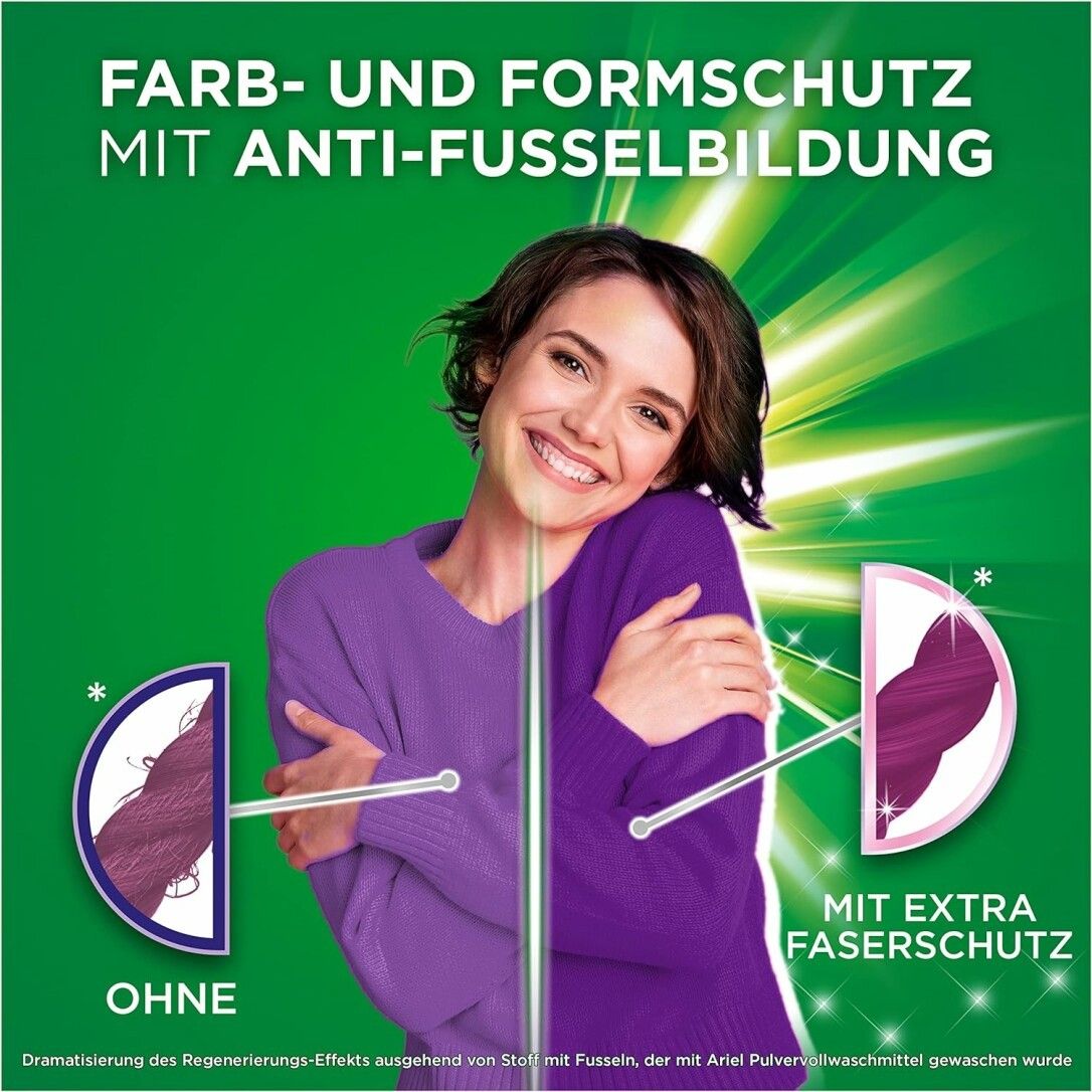 Ariel Waschmittel Pods Allin1, Color+ Extra Faserpflege Waschmittel