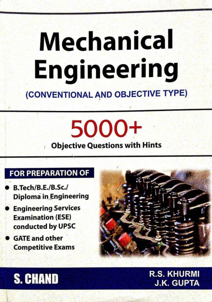 Buy Online Mechanical Engineering 5000+ Objective Questions with hints