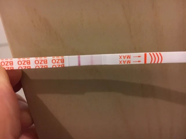 Faint line drug test strip How to read drug test UKDrugTesting