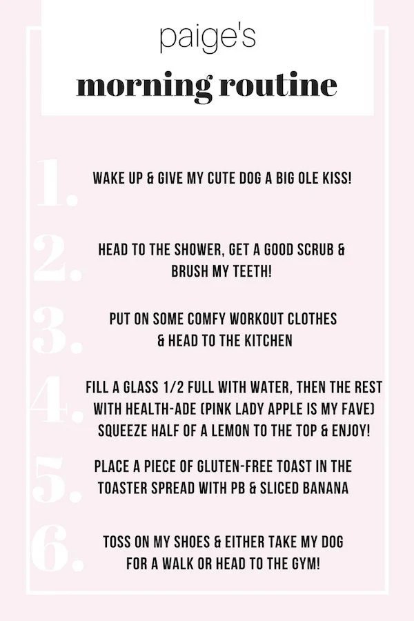 A 6Step Morning Routine this Blogger Swears By! HealthAde