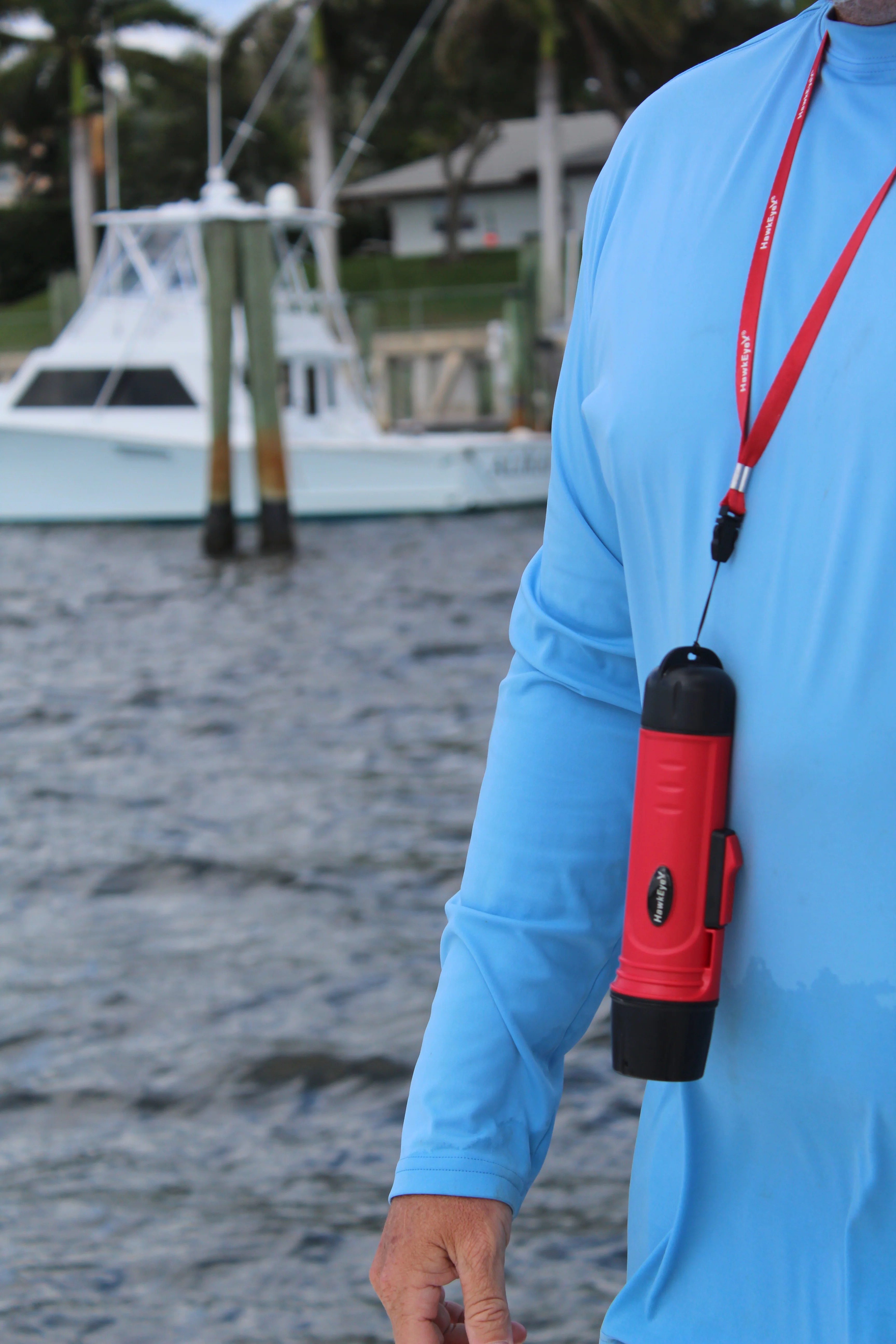 DepthTrax 1H Best Handheld Depth Finder HawkEye® Electronics