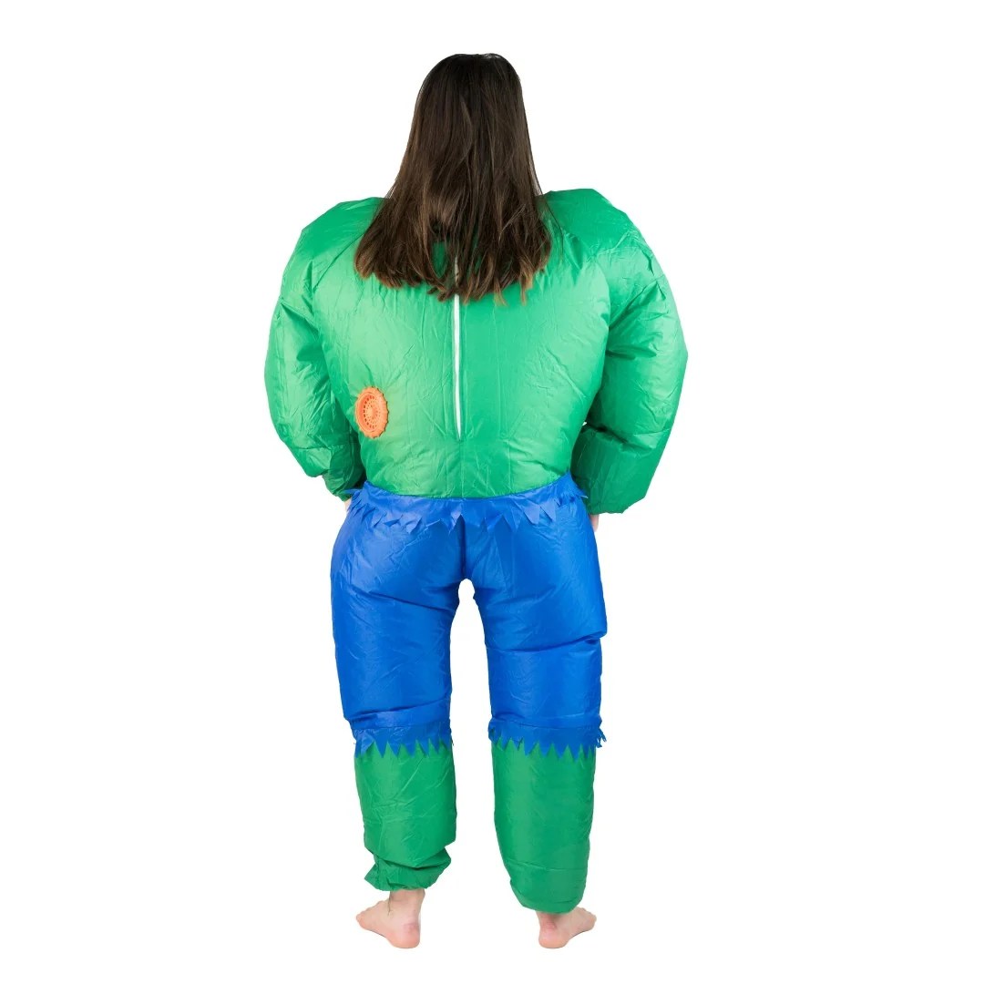 Kids Inflatable Hulk Costume Bodysocks US