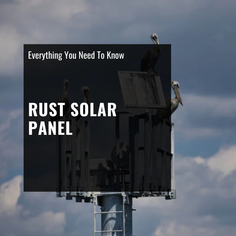 Rust Solar Panel - ShopSolar.com