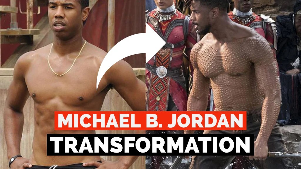 Michael B. Jordan Body Transformation Muscle Forever