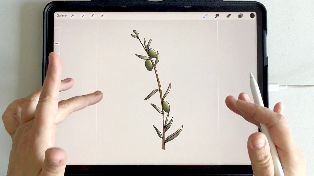 How to Create a Faux Sticker Effect using Procreate