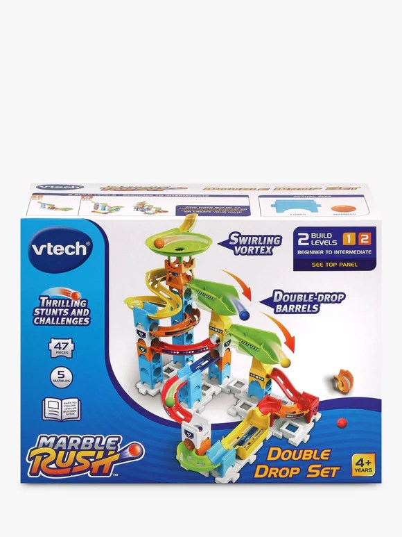 VTECH MARBLE RUSH DOUBLE DROP SET Toyworld Bendigo