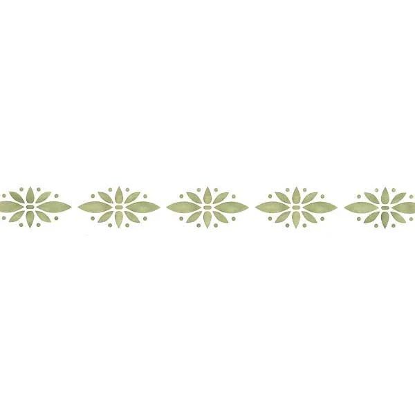 Border Stencils Simple Floral Wall Stencil Royal Design Studio Stencils