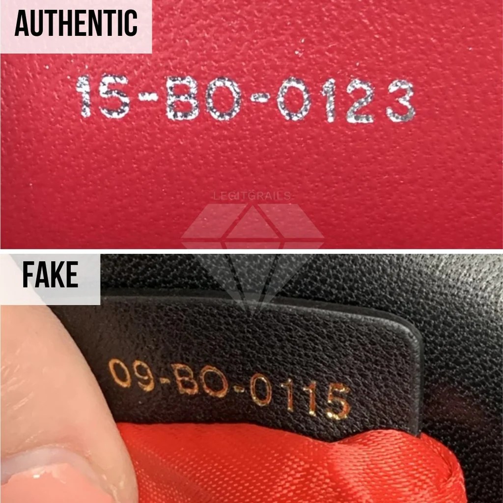 How To Spot Real Vs Fake Dior Lady Bag LegitGrails