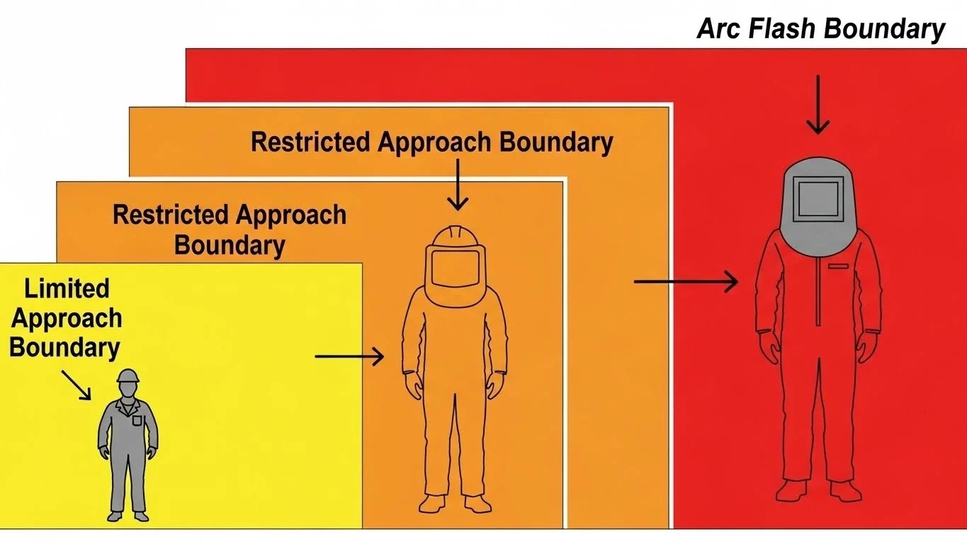 Arc Flash Boundary Definition, Distance, Chart & Safety