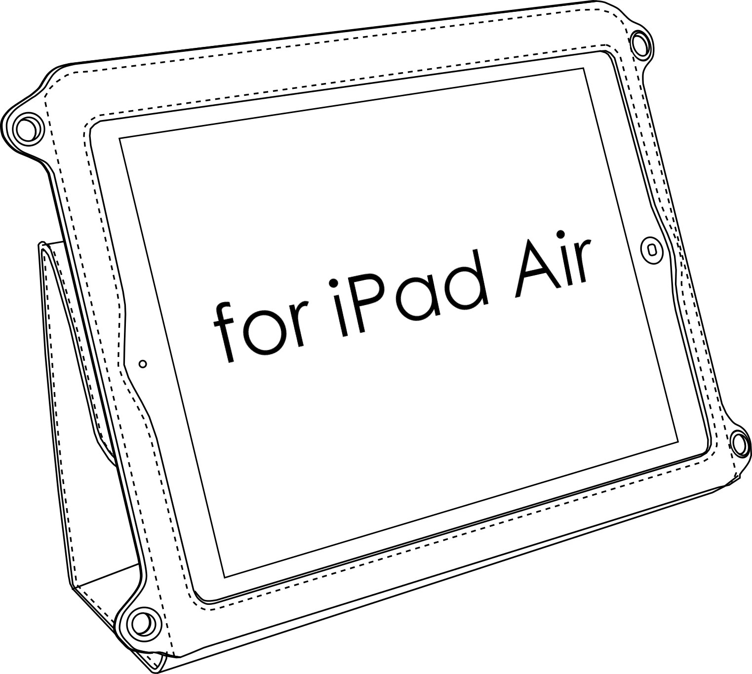 Handsfree case Across for iPad Air is now available for preorder