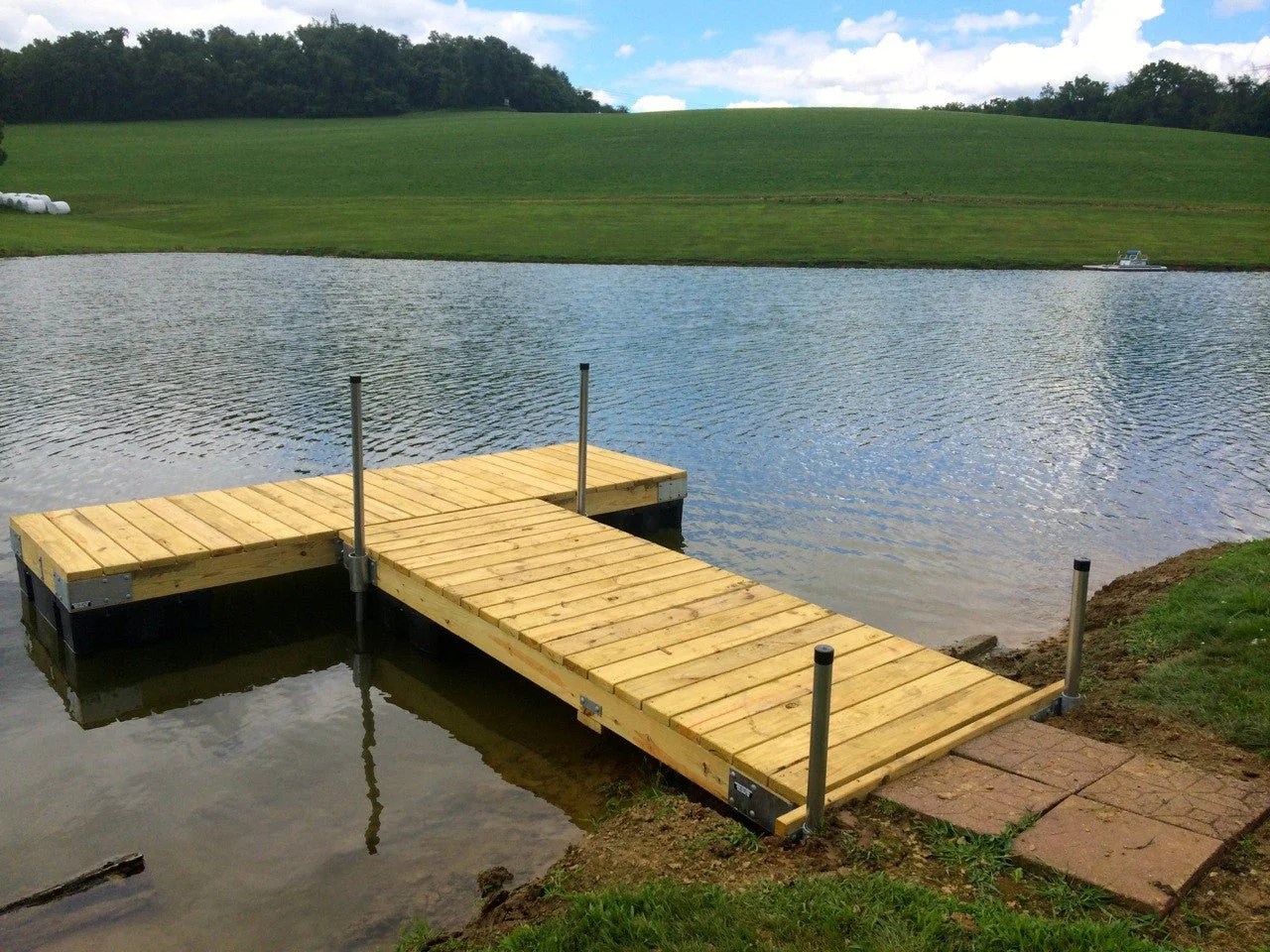 Wood Dock American Muscle Docks & Fabrication