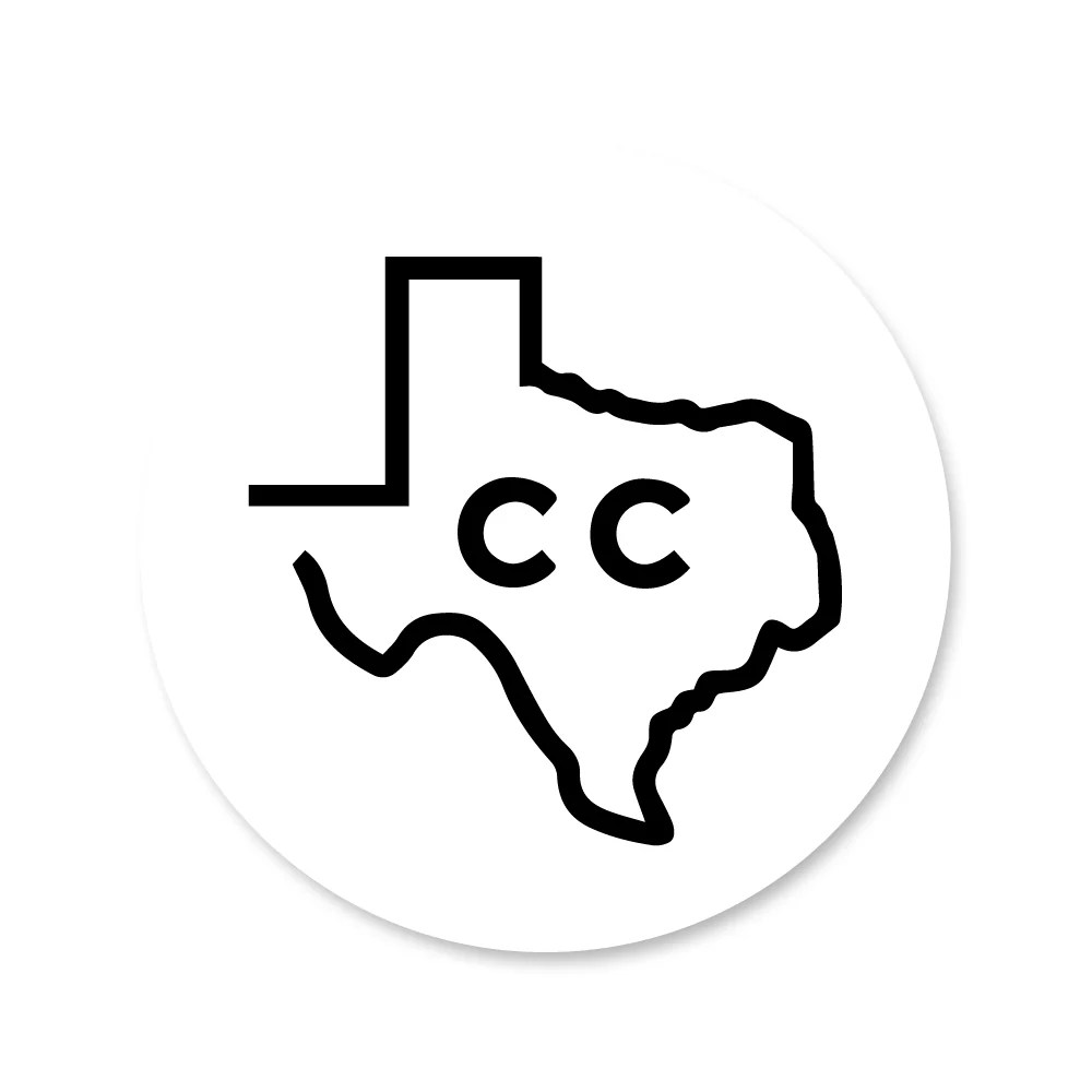 Corpus Christi State Decal/Sticker Made in Corpus Christi