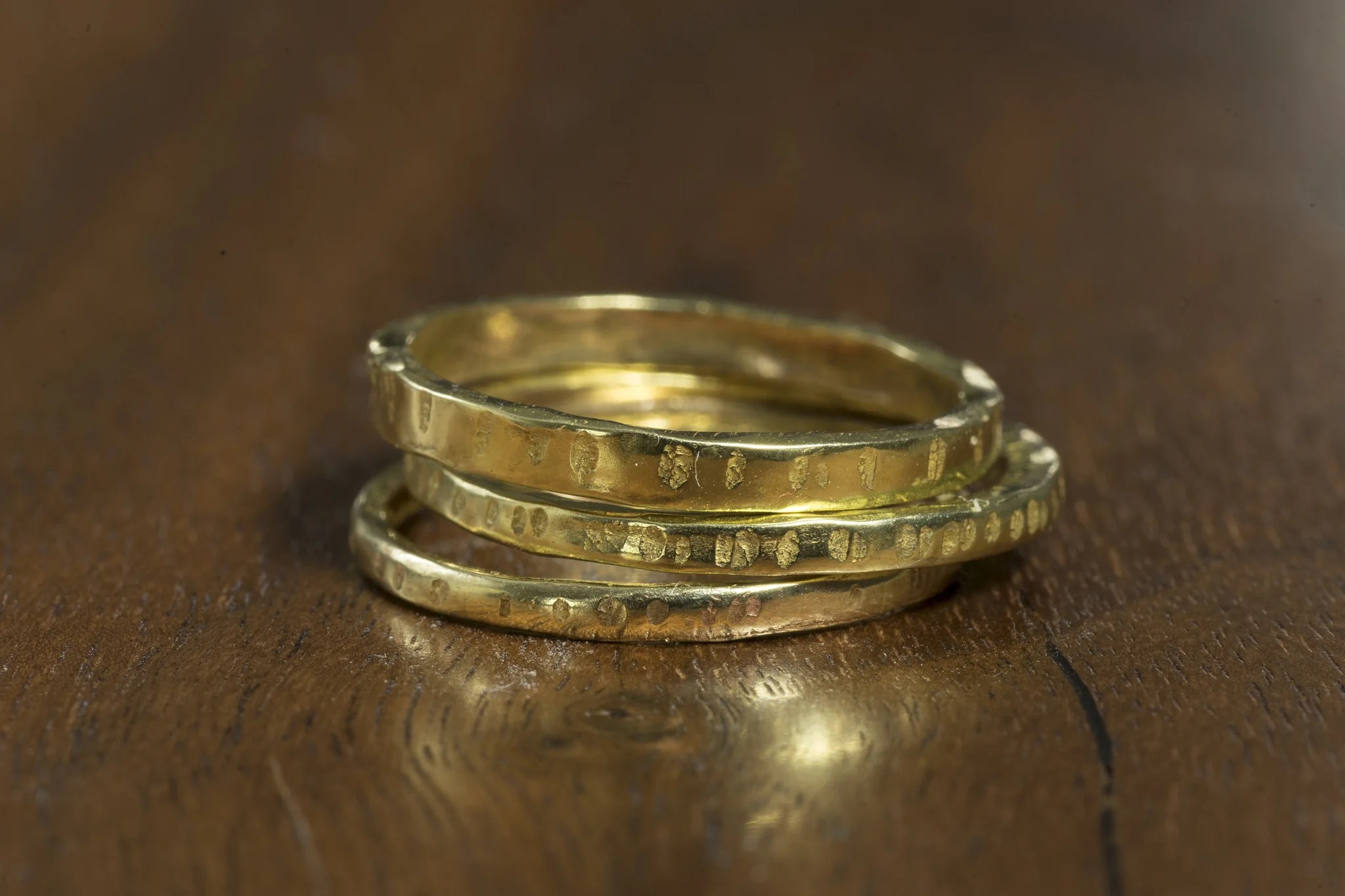 Brass .50 Caliber Stackable Rings Sword & Plough