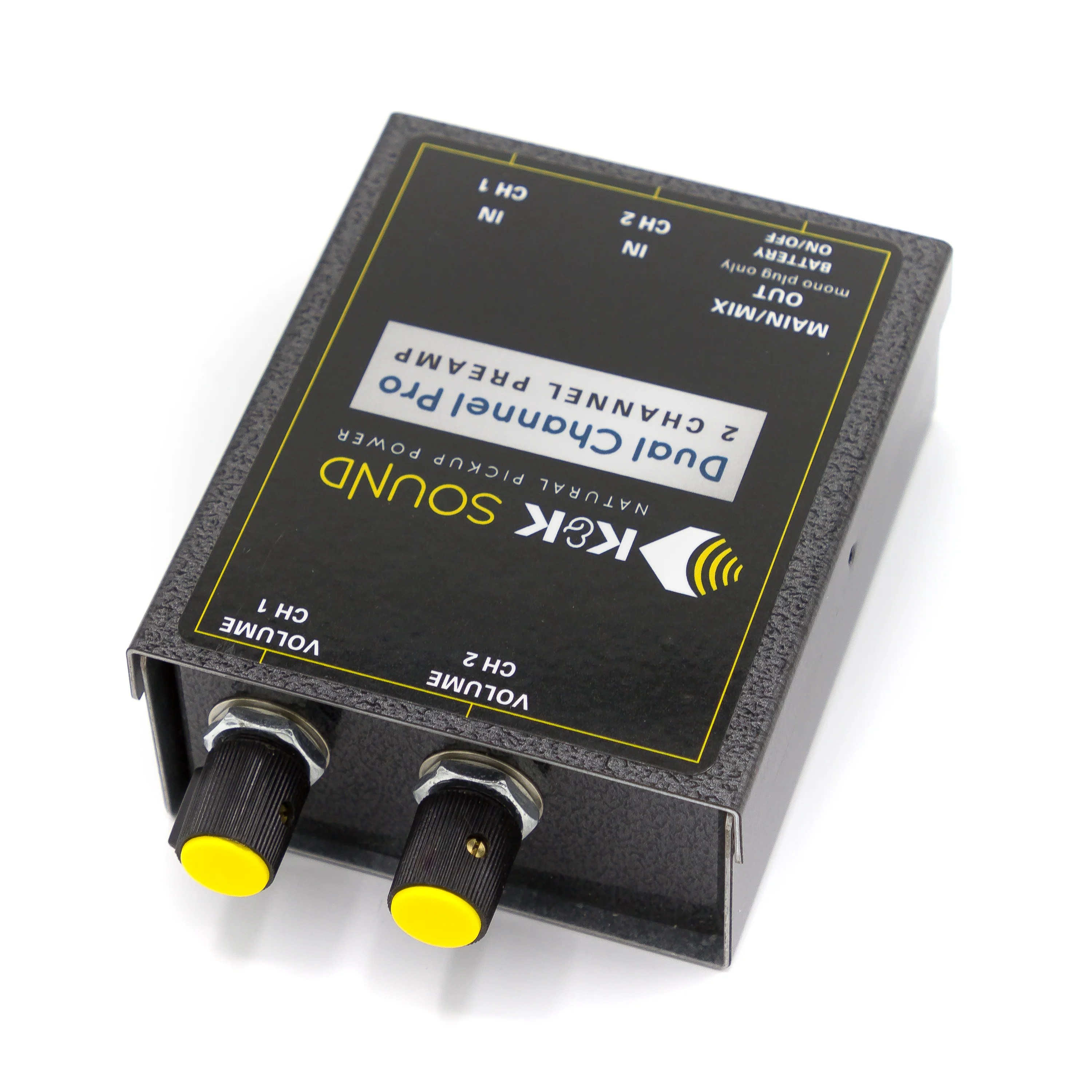 K&K Acoustic Pickups Dual Channel Pro Preamp Mass Street Music