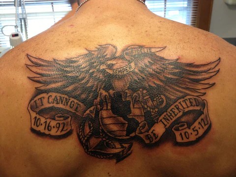 30 Bad Ass Marine Corps Tattoos | Temporary Tattoo Blog 360_x_480_jpg
