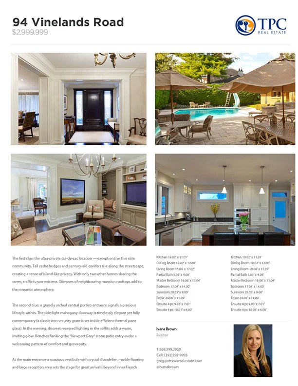 Real Estate Flyers Quad Snap Flyers