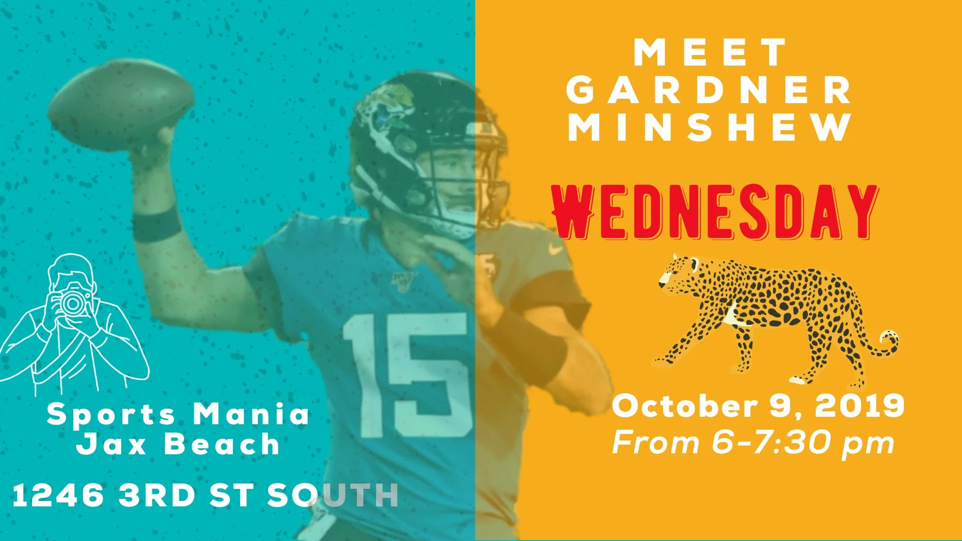 Gardner Minshew Meet & Greet