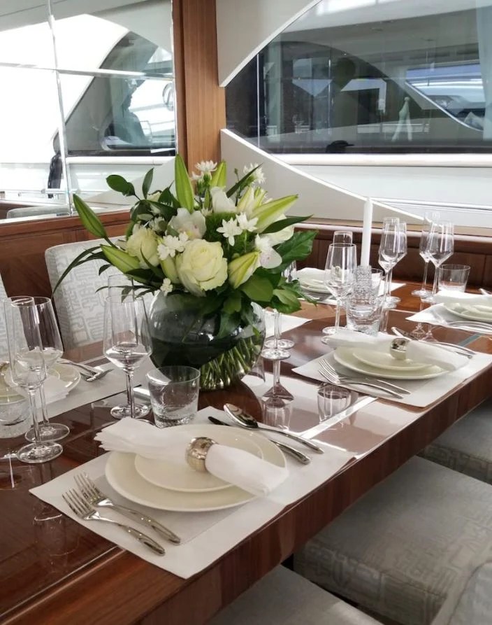 Jessica Fincham Yacht Flowers Fort Lauderdale Flower
