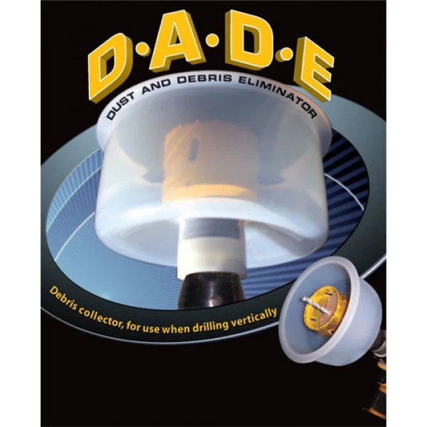 DADE Drill Dust Collector Holesaw Drilling Vertically Ceiling R & B
