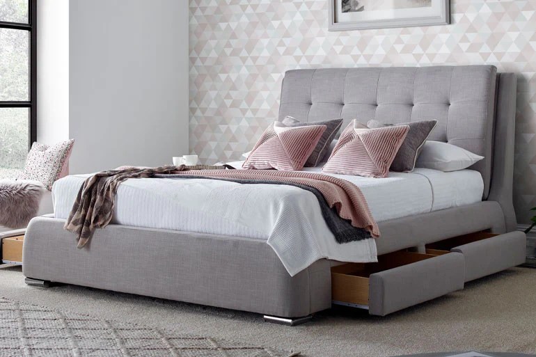 The Pros and Cons of A Double Fabric Bed. Beds on Legs Ltd