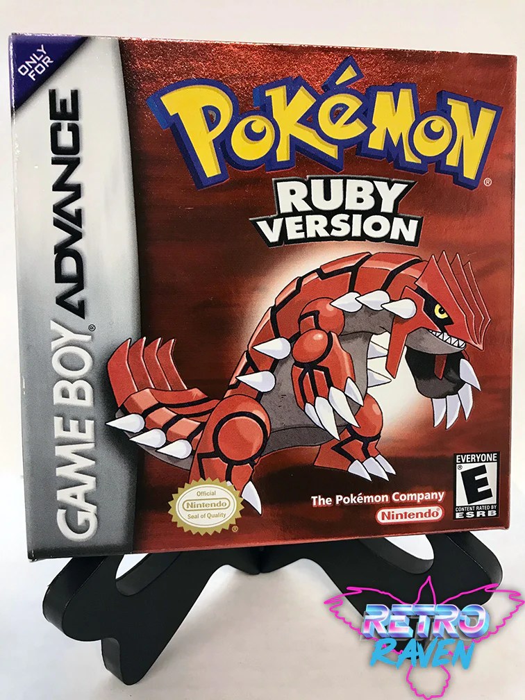 Pokémon Ruby Version Game Boy Advance Complete Retro Raven Games