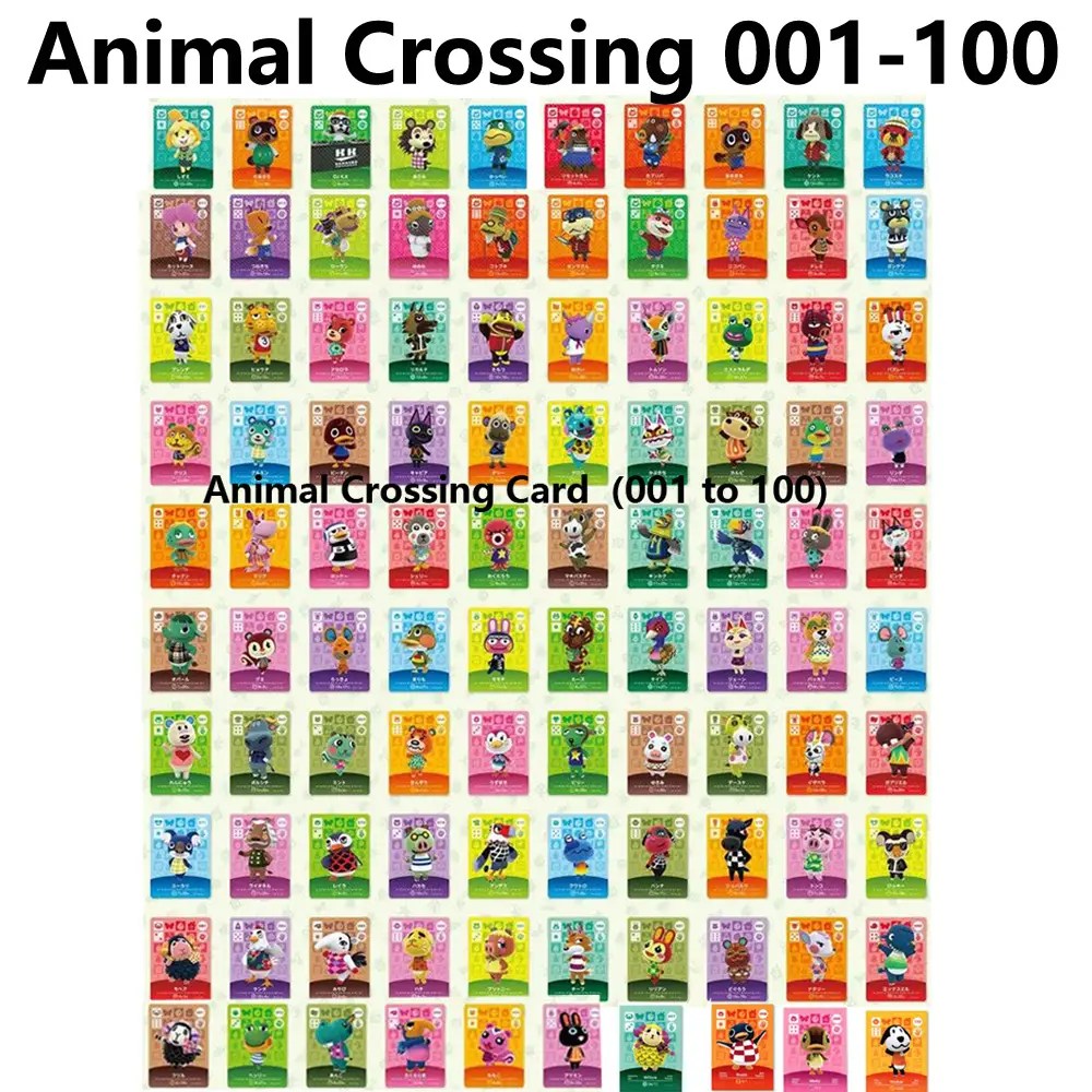 Cartes NFC Animal Crossing New Horizons Enjouet
