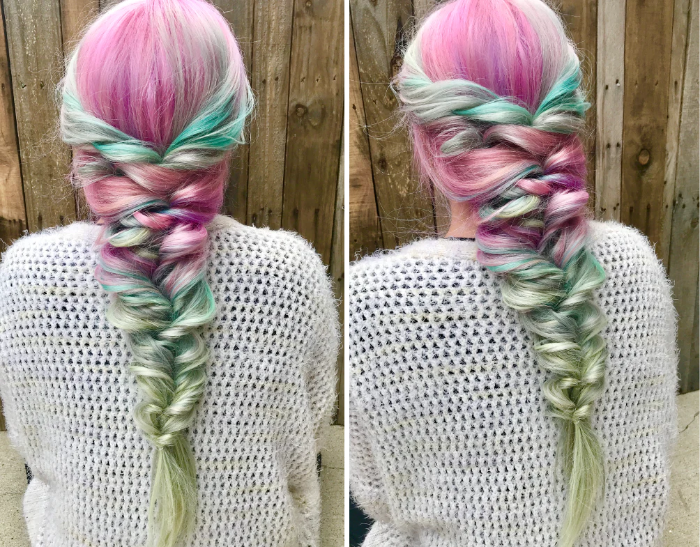 HowTo Topsy Tail Faux Braid The Beachwaver Co.